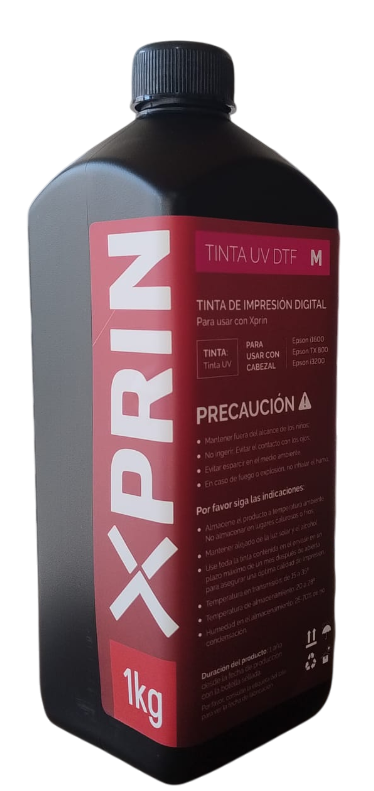 TINTA UV DTF XPRIN MAGENTA R (1 Kg.)