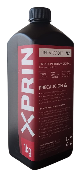 TINTA UV DTF XPRIN BLANCO R (1 Kg.)