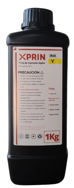 TINTA UV DTF XPRIN AMARILLO SR (1 Kg.)