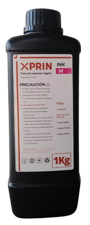 TINTA UV DTF XPRIN MAGENTA SR (1 Kg.)