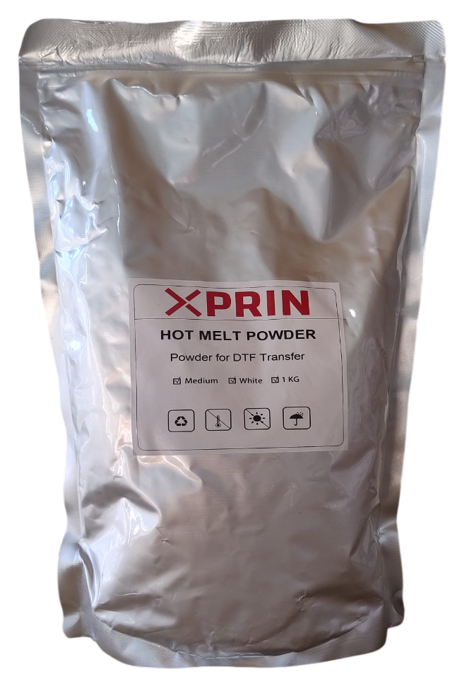 POLVO ADHESIVO DTF XPRIN (1 KG.) (Medio 120um) TPU Alta elasticidad
