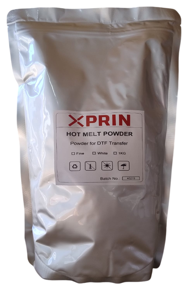 POLVO ADHESIVO DTF XPRIN (1 KG.) (Fino 80um) TPU Alta elasticidad