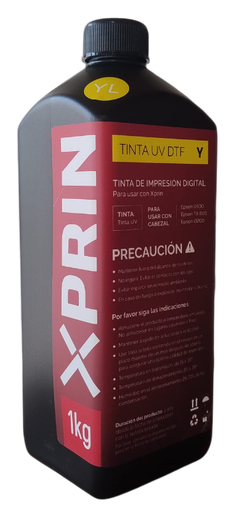 [11062009] TINTA UV DTF XPRIN AMARILLO R (1 Kg.)