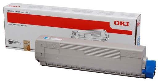 [46606507] TONER OKI PRO8432WT CIAN (10K)